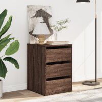 vidaXL Kommode Braun Eichen-Optik 40x41x58 cm Holzwerkstoff