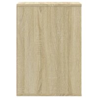 vidaXL Kommode Sonoma-Eiche 80x41x58 cm Holzwerkstoff