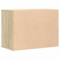 vidaXL Kommode Sonoma-Eiche 80x41x58 cm Holzwerkstoff