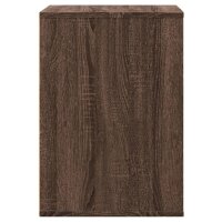 vidaXL Kommode Braun Eichen-Optik 60x41x58 cm Holzwerkstoff