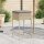 vidaXL Garten-Barhocker mit Kissen 2 Stk. Beige Poly Rattan