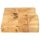 vidaXL Tischplatte 100x30x3,8 cm Baumkante Massivholz Raues Mangoholz