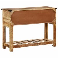 vidaXL Konsolentisch 100x35x75 cm Massivholz Mango