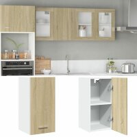 vidaXL Hängeschrank Sonoma-Eiche 29,5x31x60 cm...