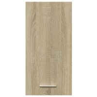 vidaXL H&auml;ngeschrank Sonoma-Eiche 29,5x31x60 cm Holzwerkstoff