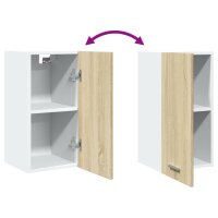 vidaXL H&auml;ngeschrank Sonoma-Eiche 29,5x31x60 cm Holzwerkstoff