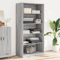 vidaXL Kleiderschrank Grau Sonoma 100x50x200 cm...