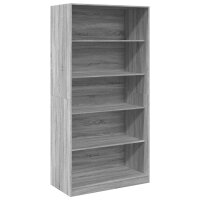 vidaXL Kleiderschrank Grau Sonoma 100x50x200 cm...