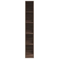 vidaXL Kleiderschrank Braun Eichen-Optik 30x50x200 cm Holzwerkstoff