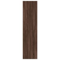 vidaXL Kleiderschrank Braun Eichen-Optik 30x50x200 cm Holzwerkstoff