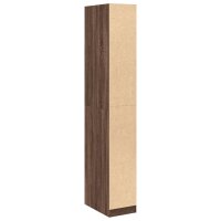 vidaXL Kleiderschrank Braun Eichen-Optik 30x50x200 cm Holzwerkstoff