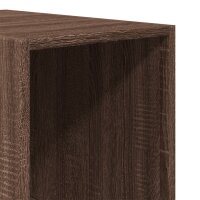 vidaXL Kleiderschrank Braun Eichen-Optik 30x50x200 cm Holzwerkstoff