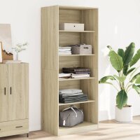 vidaXL Kleiderschrank Sonoma-Eiche 80x50x200 cm...