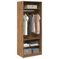 vidaXL Kleiderschrank Artisan-Eiche 80x50x200 cm Holzwerkstoff