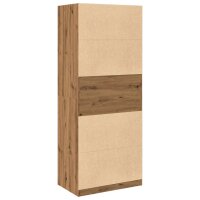 vidaXL Kleiderschrank Artisan-Eiche 80x50x200 cm Holzwerkstoff