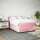 vidaXL Boxspringbett mit Matratze Rosa 160x200 cm Samt