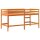 vidaXL Kinderhochbett mit Leiter Wachsbraun 90x190cm Massivholz Kiefer