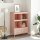 vidaXL Highboard Rosa 68x39x101,5 cm Kaltgewalzter Stahl