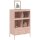 vidaXL Highboard Rosa 68x39x101,5 cm Kaltgewalzter Stahl