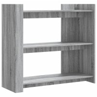 vidaXL Konsolentisch Grau Sonoma 100x35x90 cm Holzwerkstoff