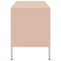 vidaXL TV-Schrank Rosa 68x39x50,5 cm Kaltgewalzter Stahl