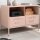 vidaXL TV-Schrank Rosa 68x39x50,5 cm Kaltgewalzter Stahl