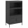 vidaXL Highboard Schwarz 68x39x113 cm Stahl