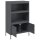 vidaXL Highboard Anthrazit 68x39x113 cm Stahl