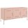 vidaXL TV-Schrank Rosa 100,5x39x50,5 cm Stahl