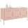 vidaXL TV-Schrank Rosa 100,5x39x50,5 cm Stahl