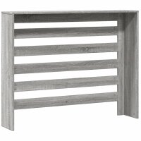 vidaXL Heizk&ouml;rperverkleidung Grau Sonoma 104x20x82 cm Holzwerkstoff