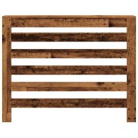 vidaXL Heizk&ouml;rperverkleidung Altholz-Optik 104x20x82 cm Holzwerkstoff