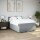 vidaXL Boxspringbett mit Matratze Hellgrau 140x200 cm Stoff