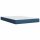 vidaXL Boxspringbett mit Matratze Blau 140x200 cm Stoff