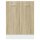 vidaXL Unterschrank Sonoma-Eiche 60x46x81,5 cm Holzwerkstoff