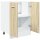 vidaXL Unterschrank Sonoma-Eiche 60x46x81,5 cm Holzwerkstoff