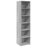 vidaXL Highboard Grau Sonoma-Eiche 45x41x185 cm...