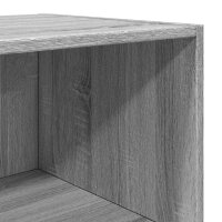 vidaXL Highboard Grau Sonoma-Eiche 45x41x185 cm Holzwerkstoff