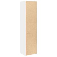 vidaXL Highboard Wei&szlig; 45x41x185 cm Holzwerkstoff