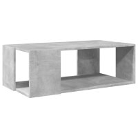 vidaXL Couchtisch Betongrau 89,5x48x30 cm Holzwerkstoff