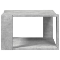 vidaXL Couchtisch Betongrau 51,5x51,5x30 cm Holzwerkstoff