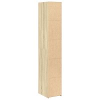 vidaXL Highboard Sonoma-Eiche 30x41x185 cm Holzwerkstoff