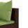 vidaXL 9-tlg. Garten-Lounge-Set mit Kissen Braun Poly Rattan