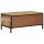 vidaXL Couchtisch 90x50x30 cm Raues Massivholz Mango