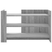 vidaXL Couchtisch Grau Sonoma 80x50x50 cm Holzwerkstoff