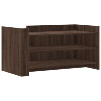 vidaXL Couchtisch Braun Eichen-Optik 100x50x50 cm...