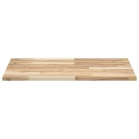 vidaXL Tischplatte Rechteckig 80x60x2 cm Massivholz Akazie