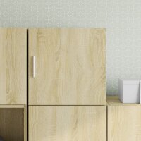 vidaXL Wandschrank Sonoma-Eiche 40x42,5x40 cm Holzwerkstoff