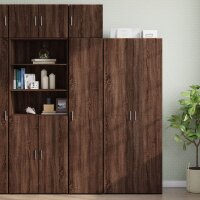 vidaXL Wandschrank Braun Eichen-Optik 40x42,5x40 cm Holzwerkstoff