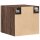 vidaXL Wandschrank Braun Eichen-Optik 40x42,5x40 cm Holzwerkstoff